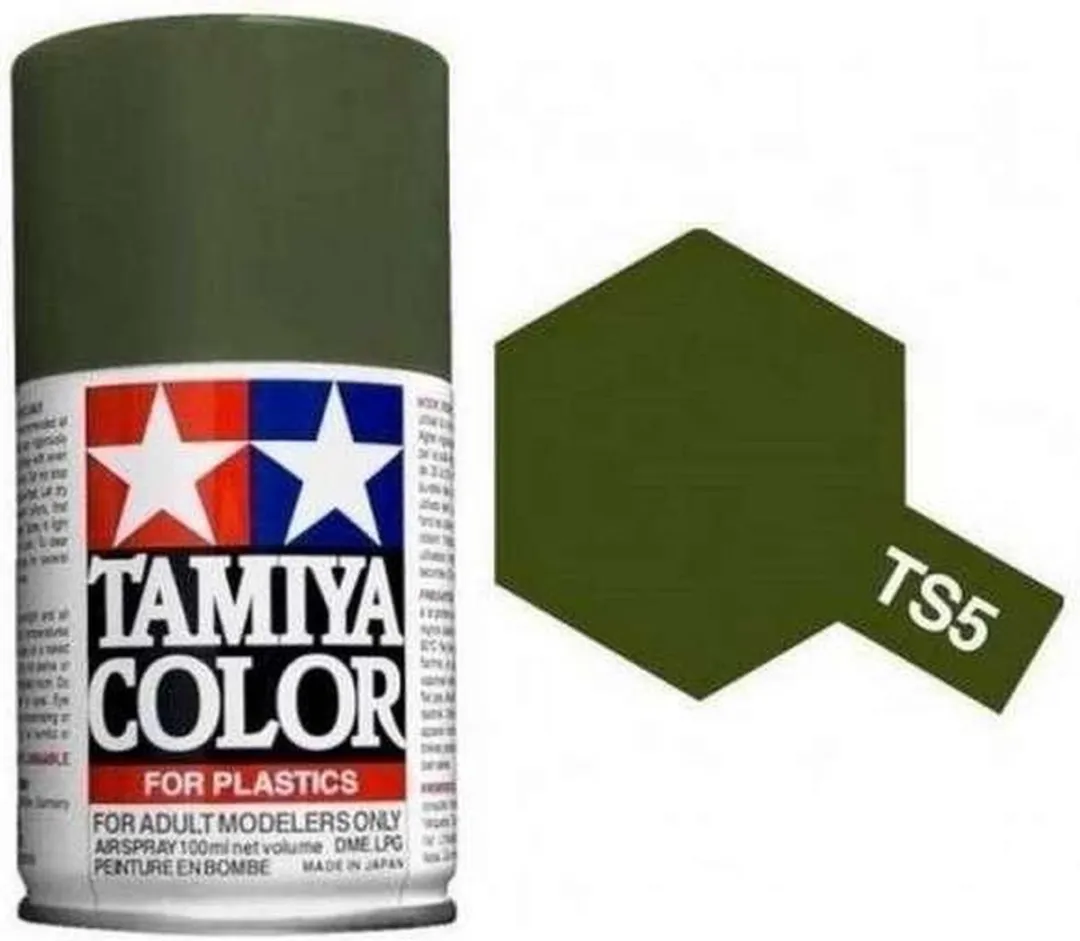 Tamiya Acryl Spray TS-5 Olive Drab 1 - 100ml