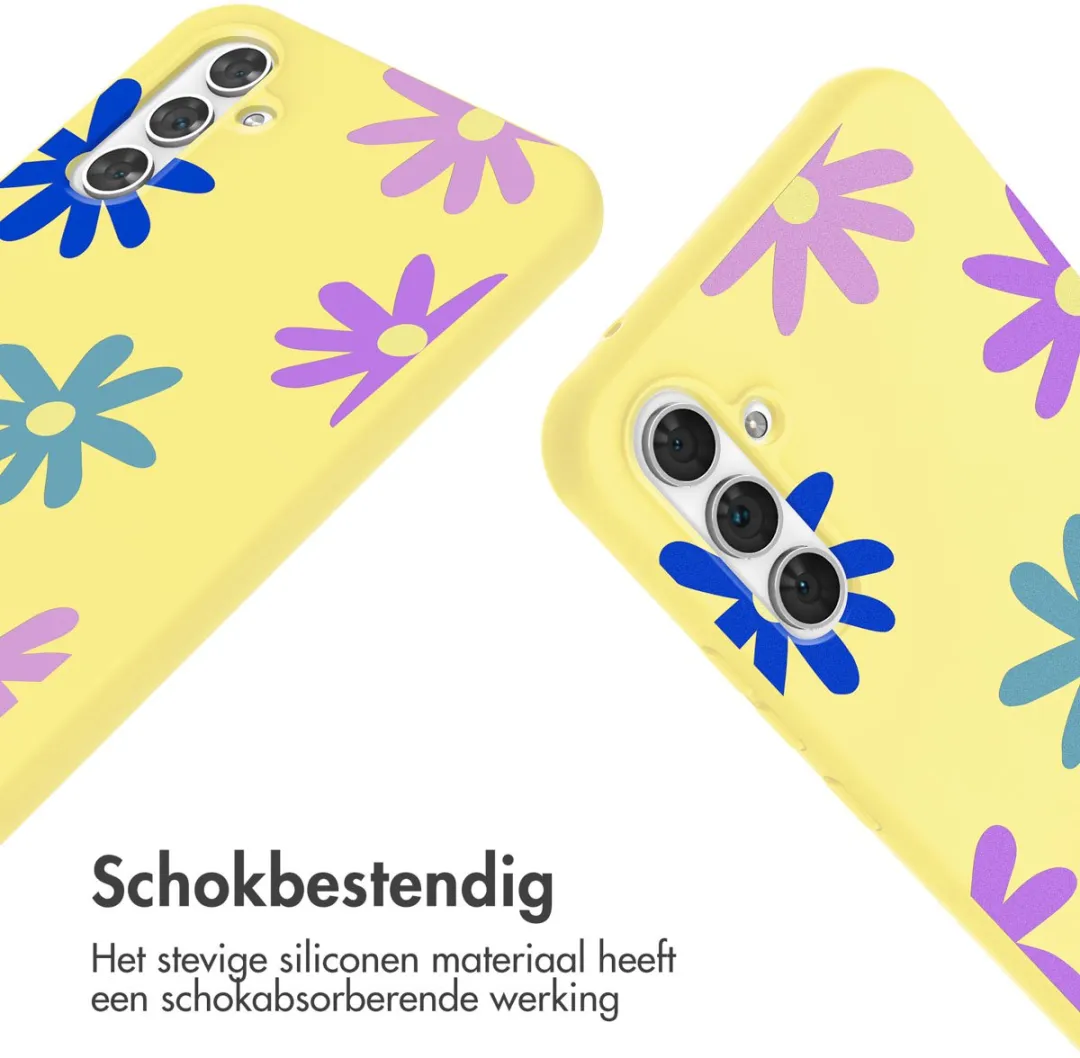 Imoshion Hoesje Samsung Galaxy A54 - Yellow Flower Distance
