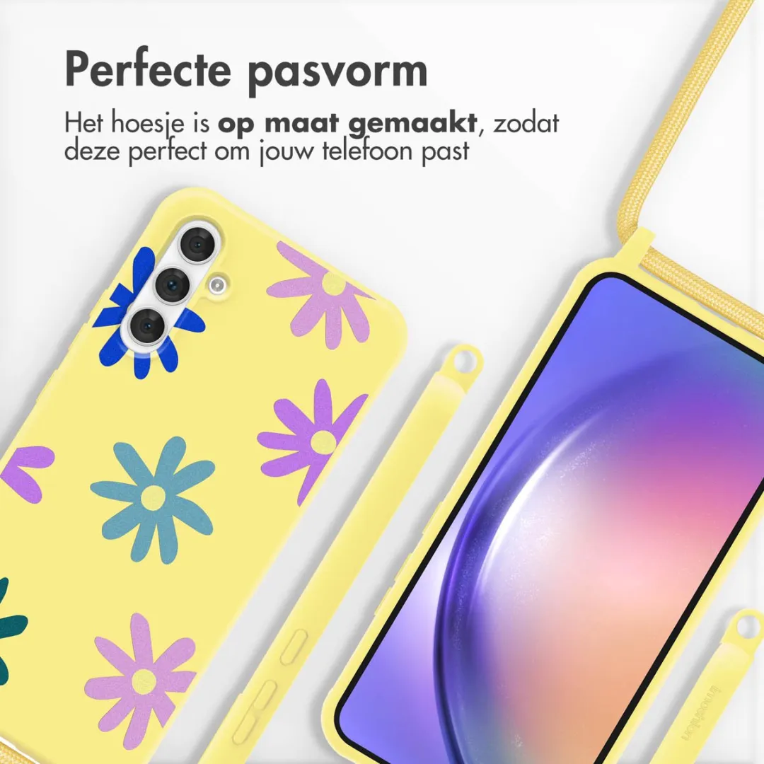 Imoshion Hoesje Samsung Galaxy A54 - Yellow Flower Distance