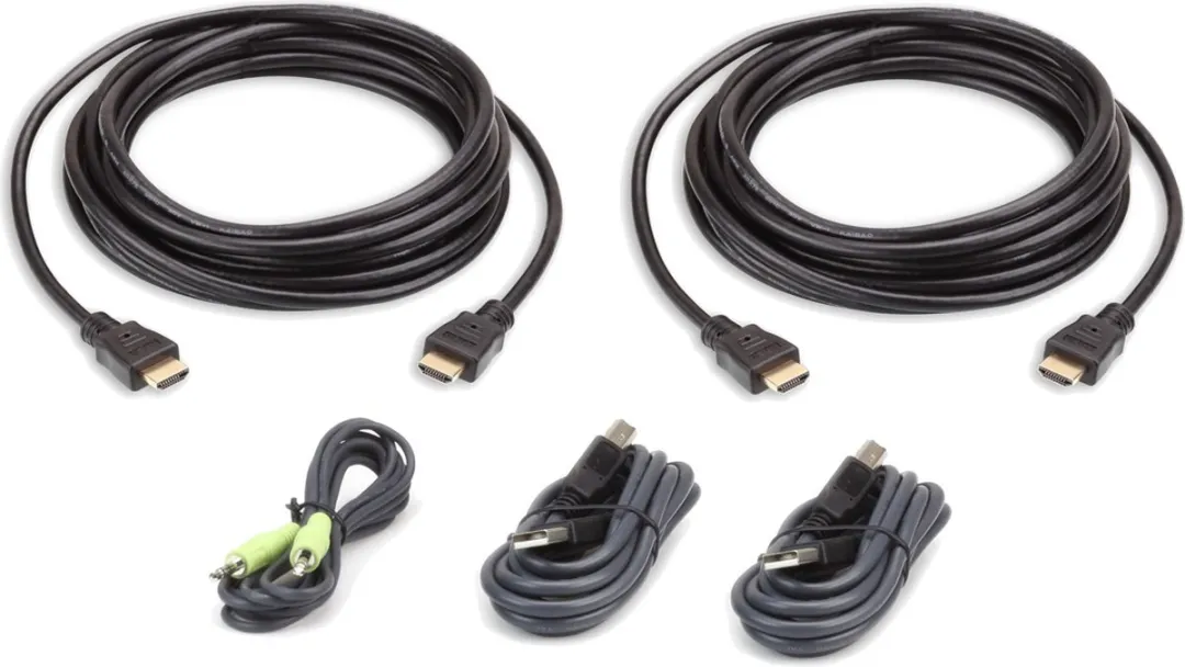 Aten 2L-7D03UHX5 USB HDMI Dual Display KVM Kabelset