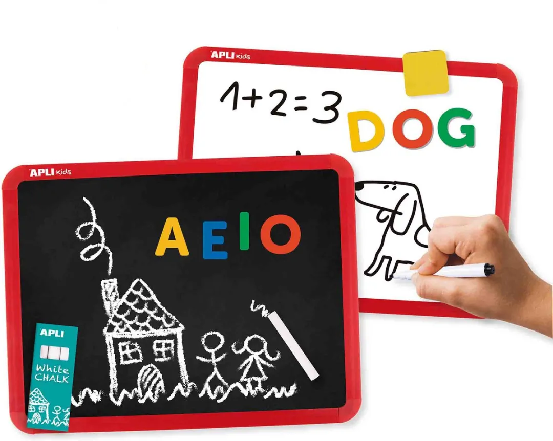 Apli Kids Dubbelzijdig Magnetisch Schrijfbord