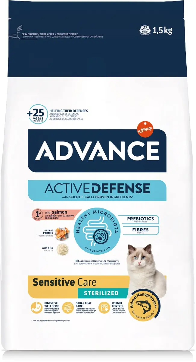Advance Sterilized Sensitive Kattenvoer Zalm