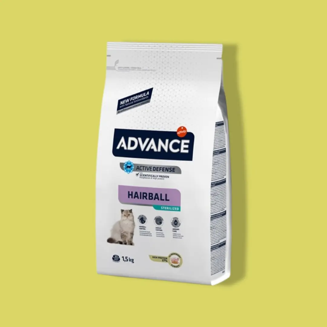Advance Sterilized Hairball Kattenvoer - 1,5 kg - afbeelding 4 van 6