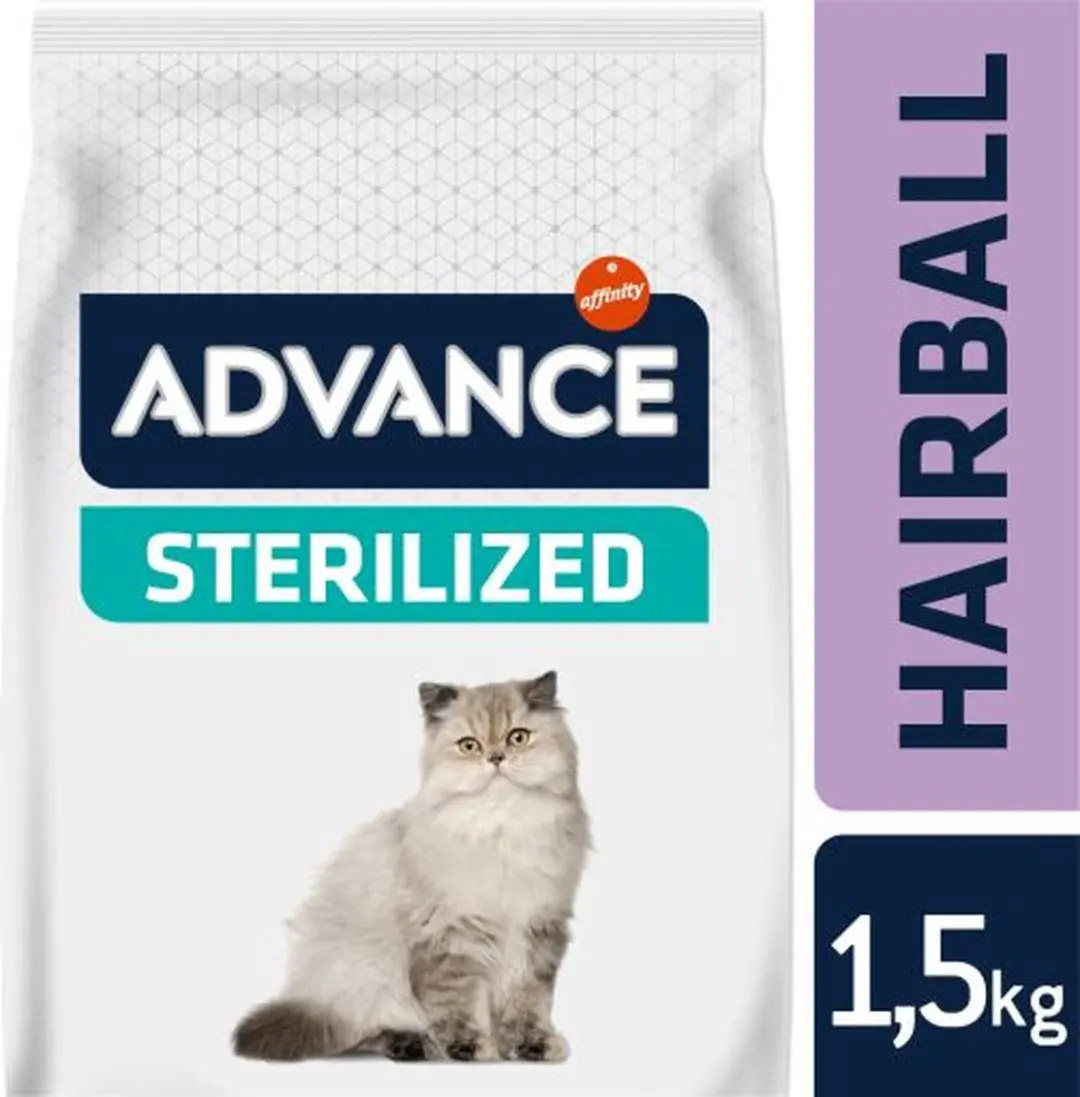 Advance Sterilized Hairball Kattenvoer - 1,5 kg - afbeelding 5 van 6
