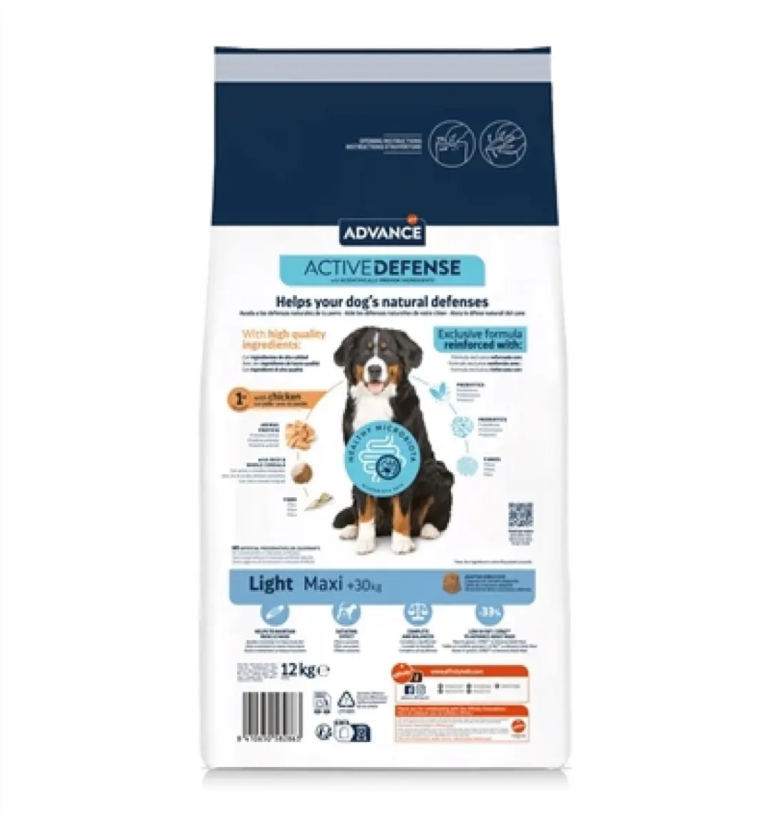 Advance Maxi Light Hondenvoer - 2x 12kg - afbeelding 2 van 2