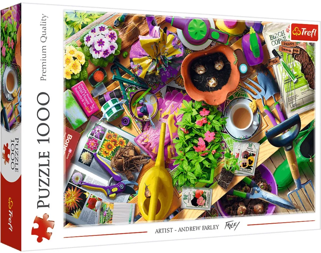 Trefl Puzzel Tuin Opruimen 1000 Stuks