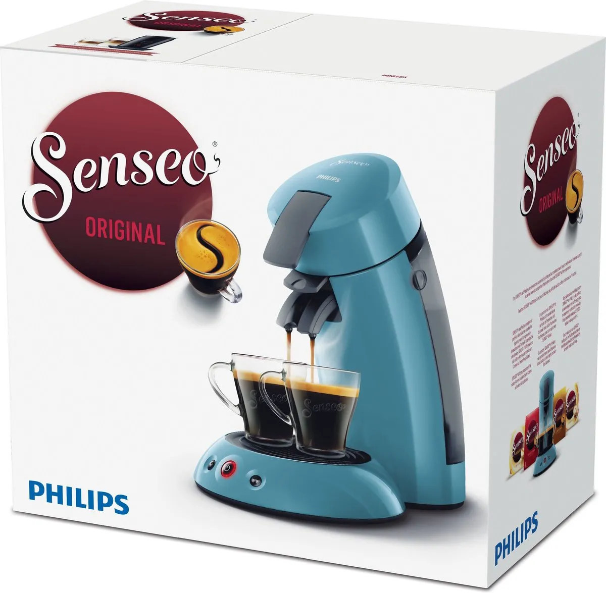 Philips Senseo Original HD6553/21 Koffiezetapparaat - Blauw