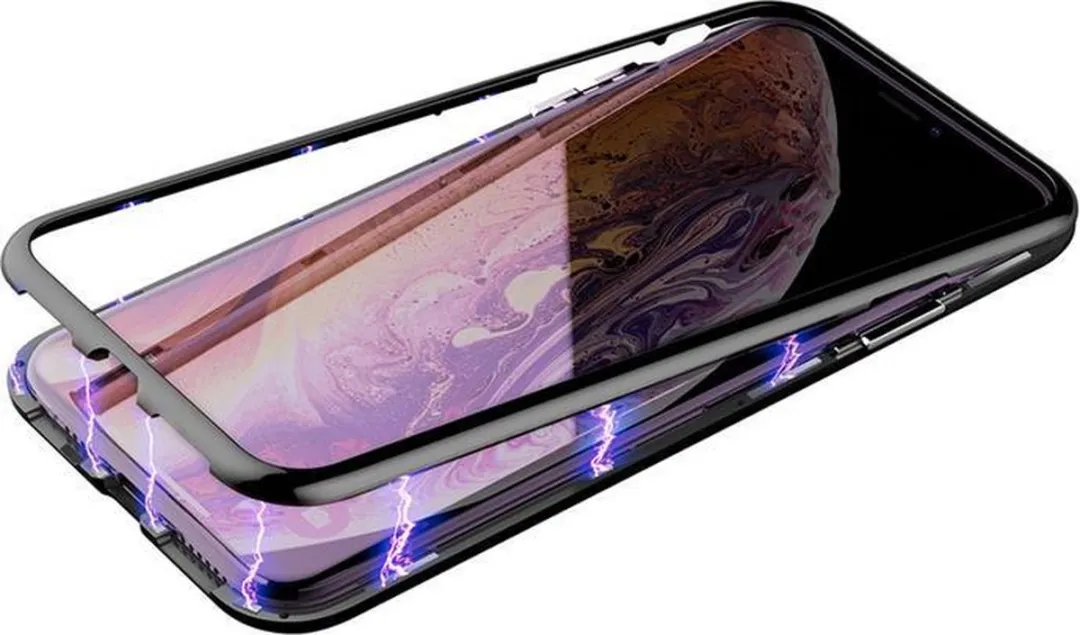 Nillkin Seashell Back Case Zwart - iPhone XS Max - afbeelding 4 van 4