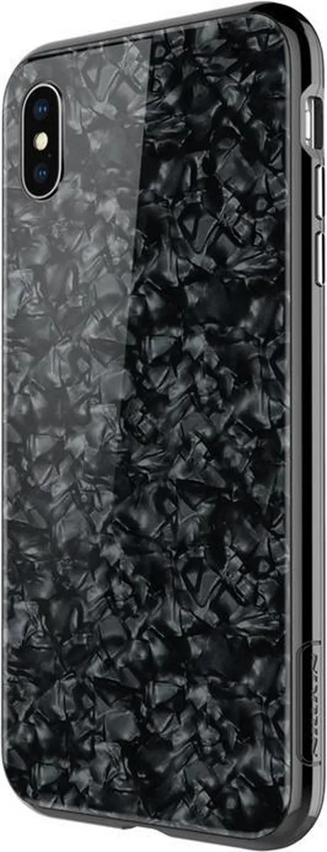 Nillkin Seashell Back Case Zwart - iPhone XS Max - afbeelding 3 van 4