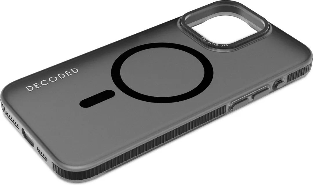 Decoded D24IPO15PMBCT2FK iPhone 15 Pro Max Hoesje - Transparant Zwart