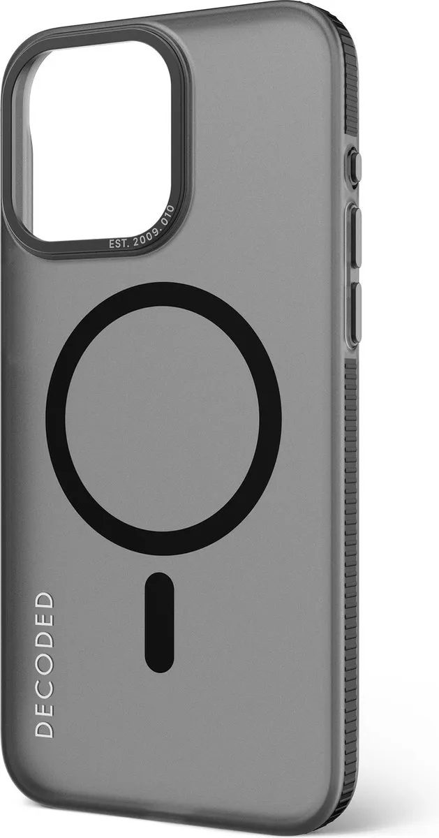 Decoded D24IPO15PMBCT2FK iPhone 15 Pro Max Hoesje - Transparant Zwart