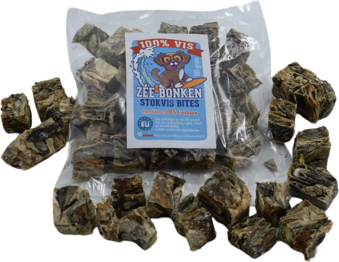 Zeebonken 100 gram hondensnack