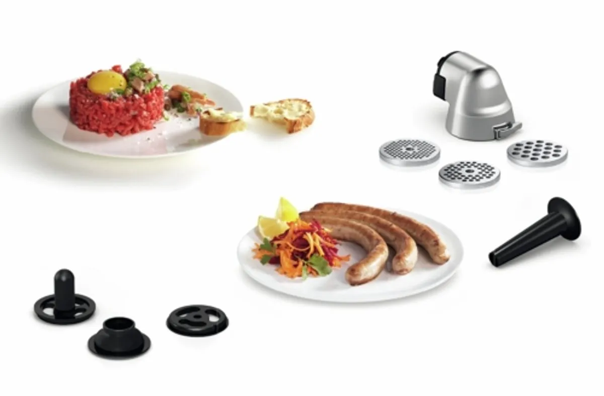 Bosch MUZ9HA1 Hunting Adventure Set - Vleesmolen & Worstenmaker - Blauw