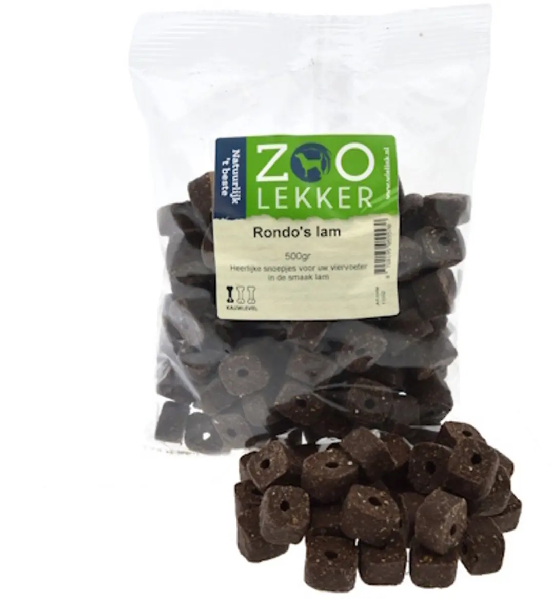 Zoolekker Rondo’s lam hondensnack