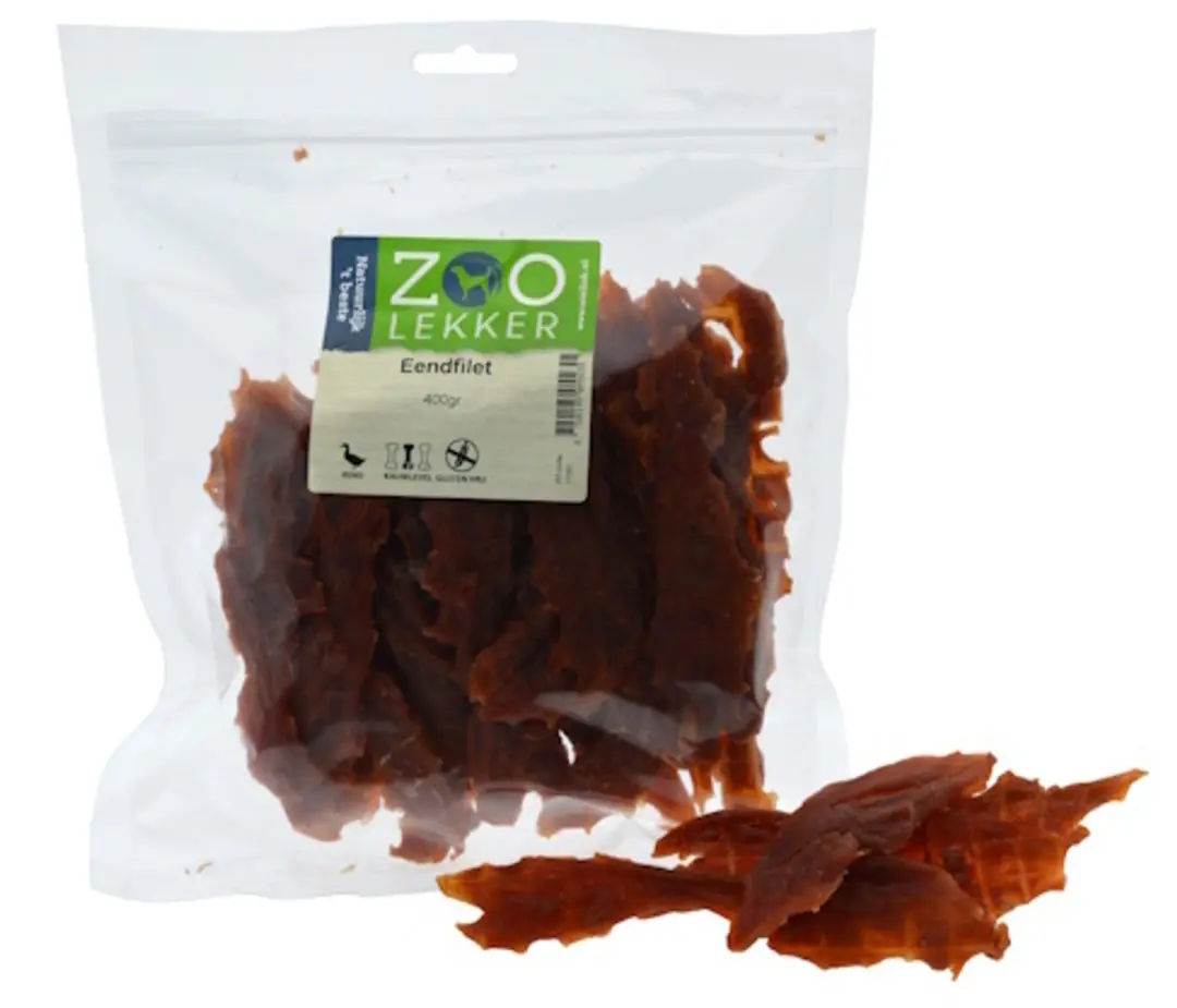 Zoolekker Eendfilet hondensnack