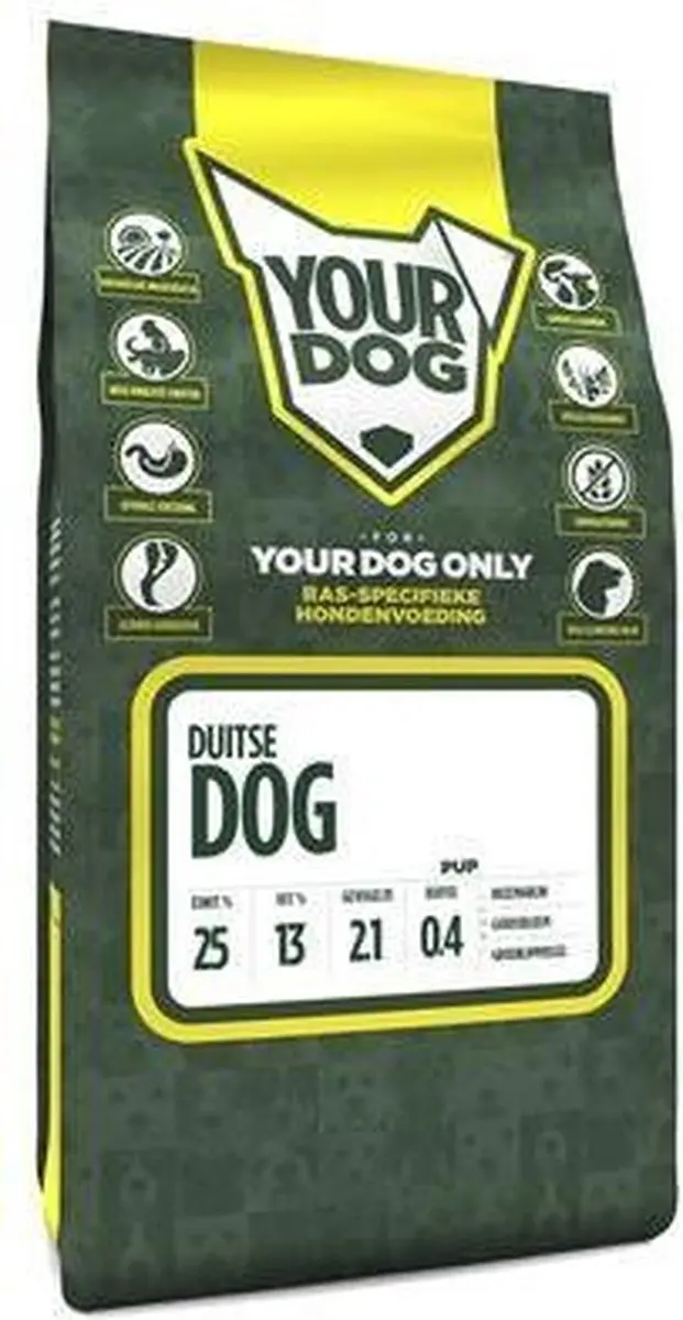 Yourdog Duitse Dog Pup Hondenbrokken - 12kg - afbeelding 2 van 2