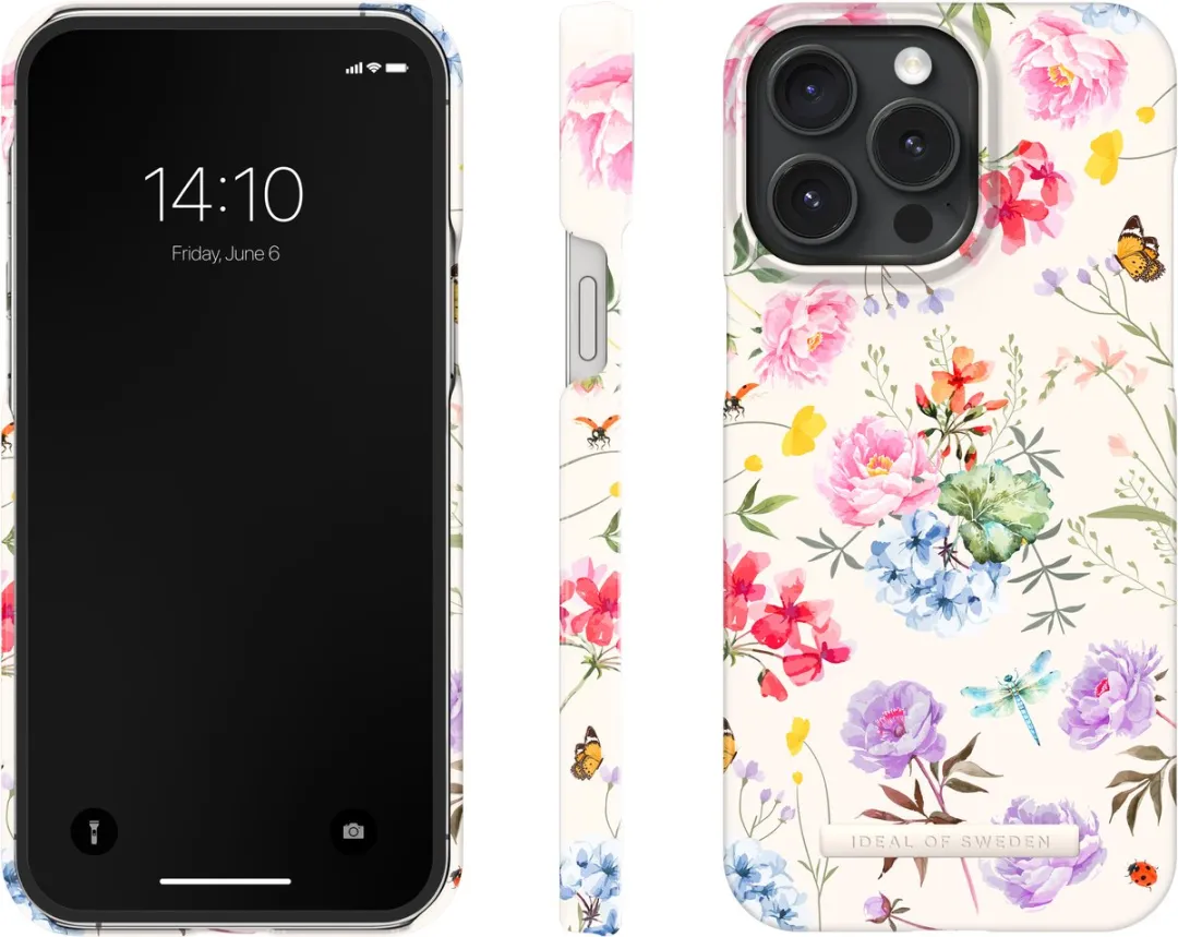 iDeal of Sweden iPhone 15 Pro Max Hoesje Flower Forever