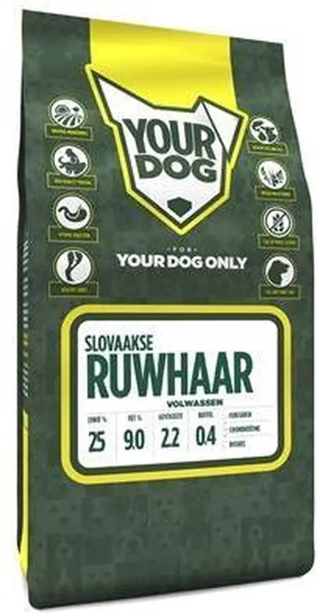 Yourdog Slovaakse Staande Ruwhaar Volwassen Hondenbrokken 12kg - afbeelding 2 van 2