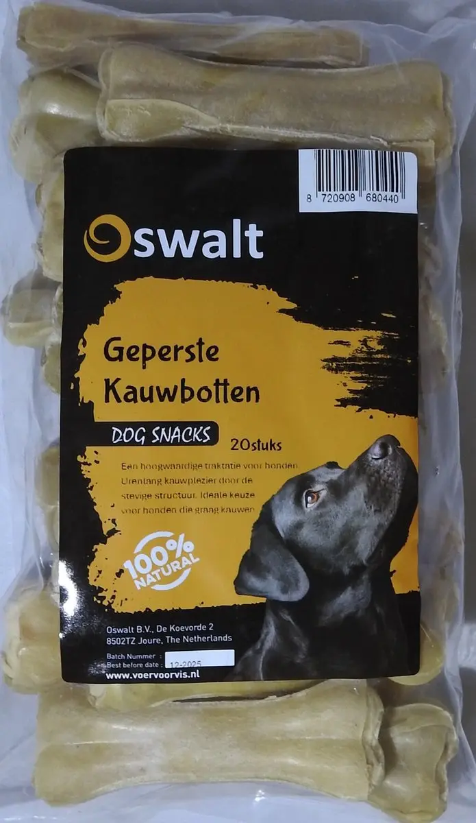 Oswalt Geperste Kauwbotten 10cm