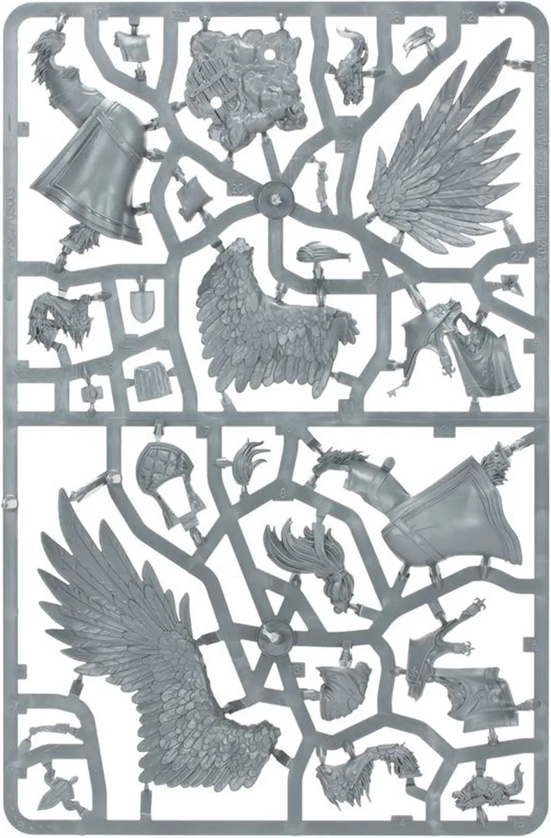 Games Workshop Kingdom of Bretonnia Battle Standard op Royal Pegasus