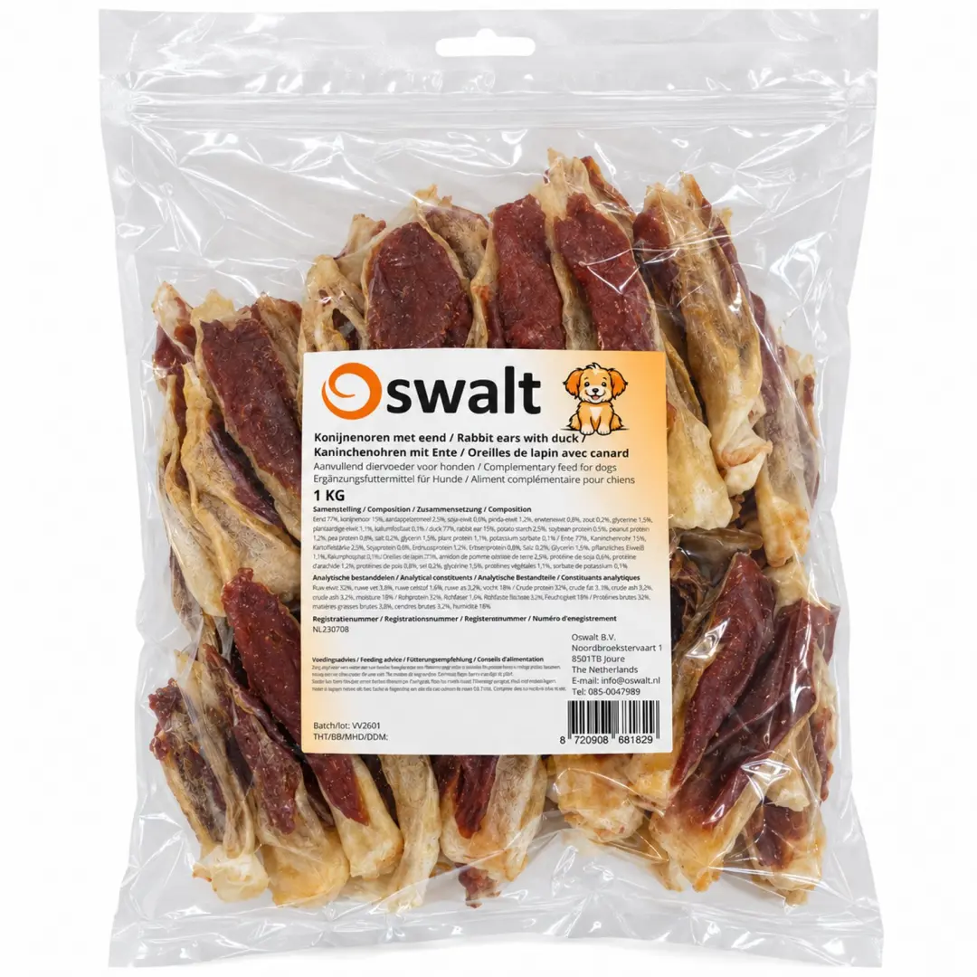 Oswalt Konijnenoren Met Eend