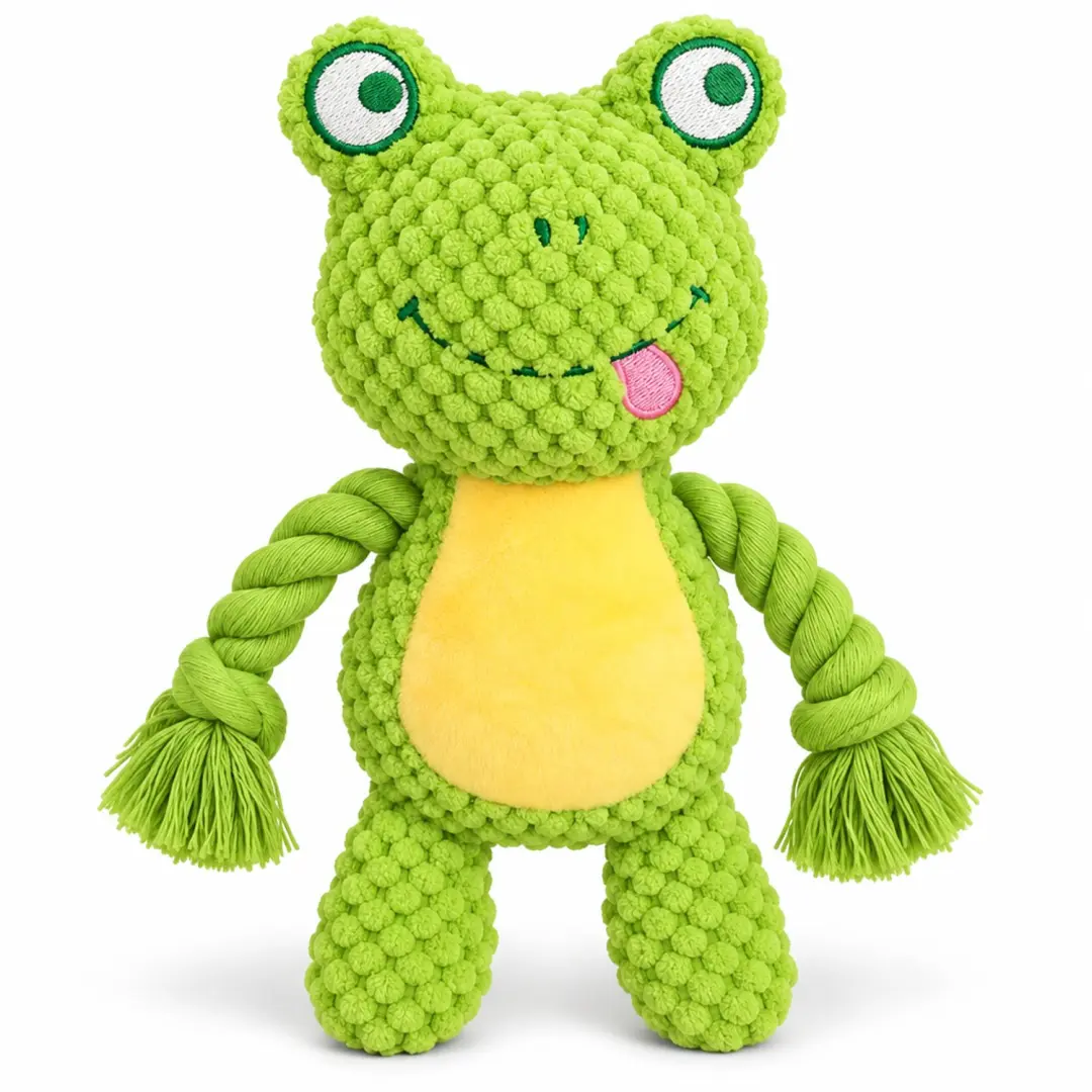 Animal King Hondenknuffel Kikker