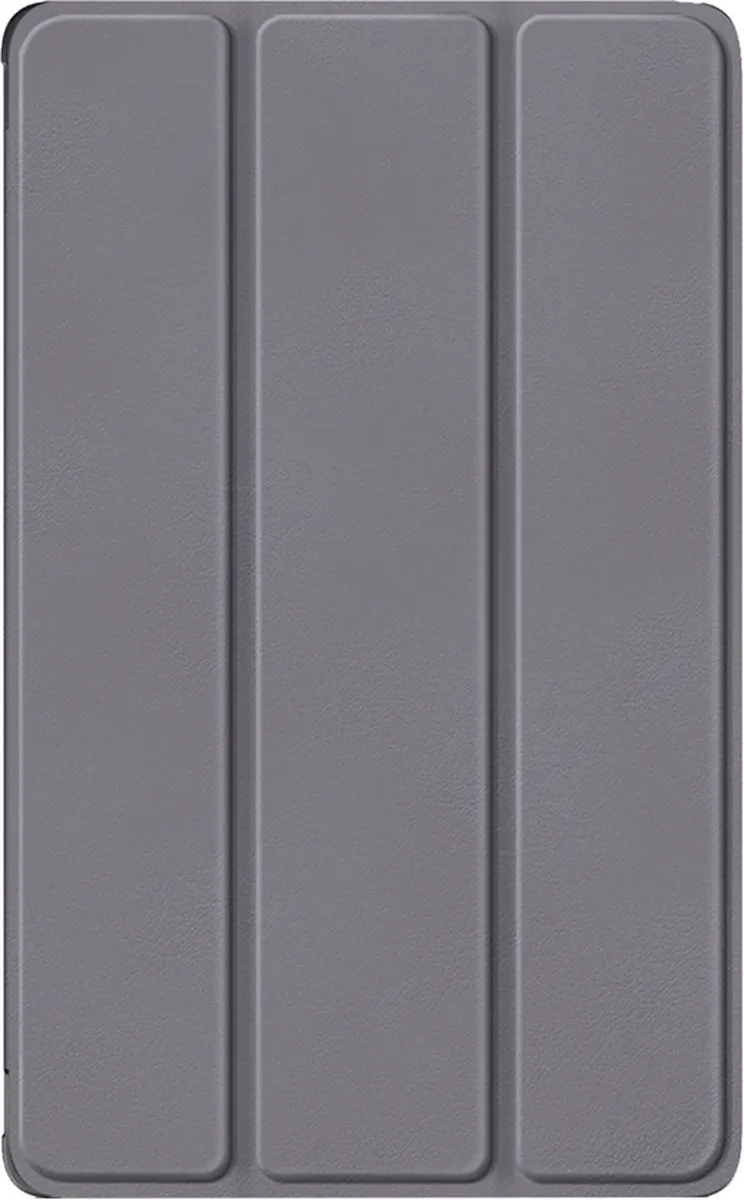 Just in Case Lenovo Tab M8 Gen 4 Smart Tri-Fold Hoesje - Effen Grijs