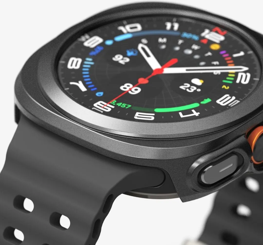 Ringke Slim+Glass Hoesje & Schermbeveiliging 47mm - Zwart