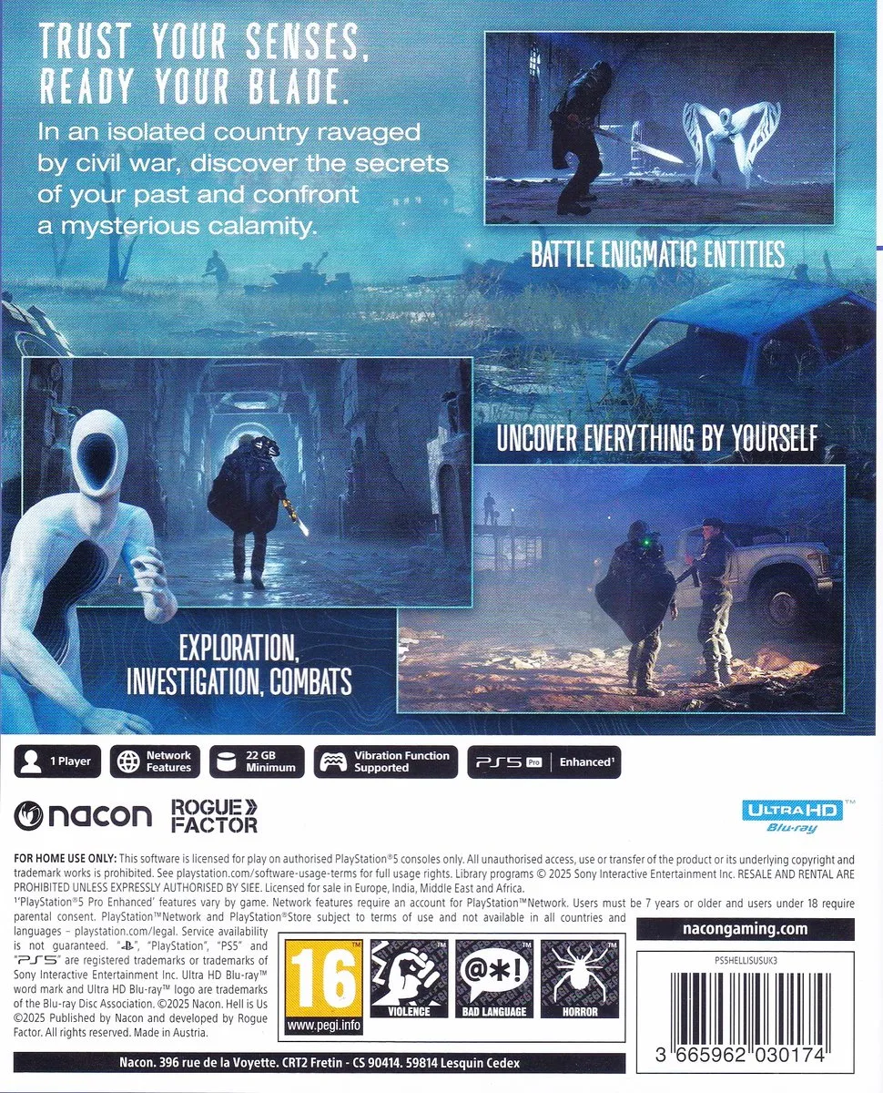 Nacon Hell Is Us PS5