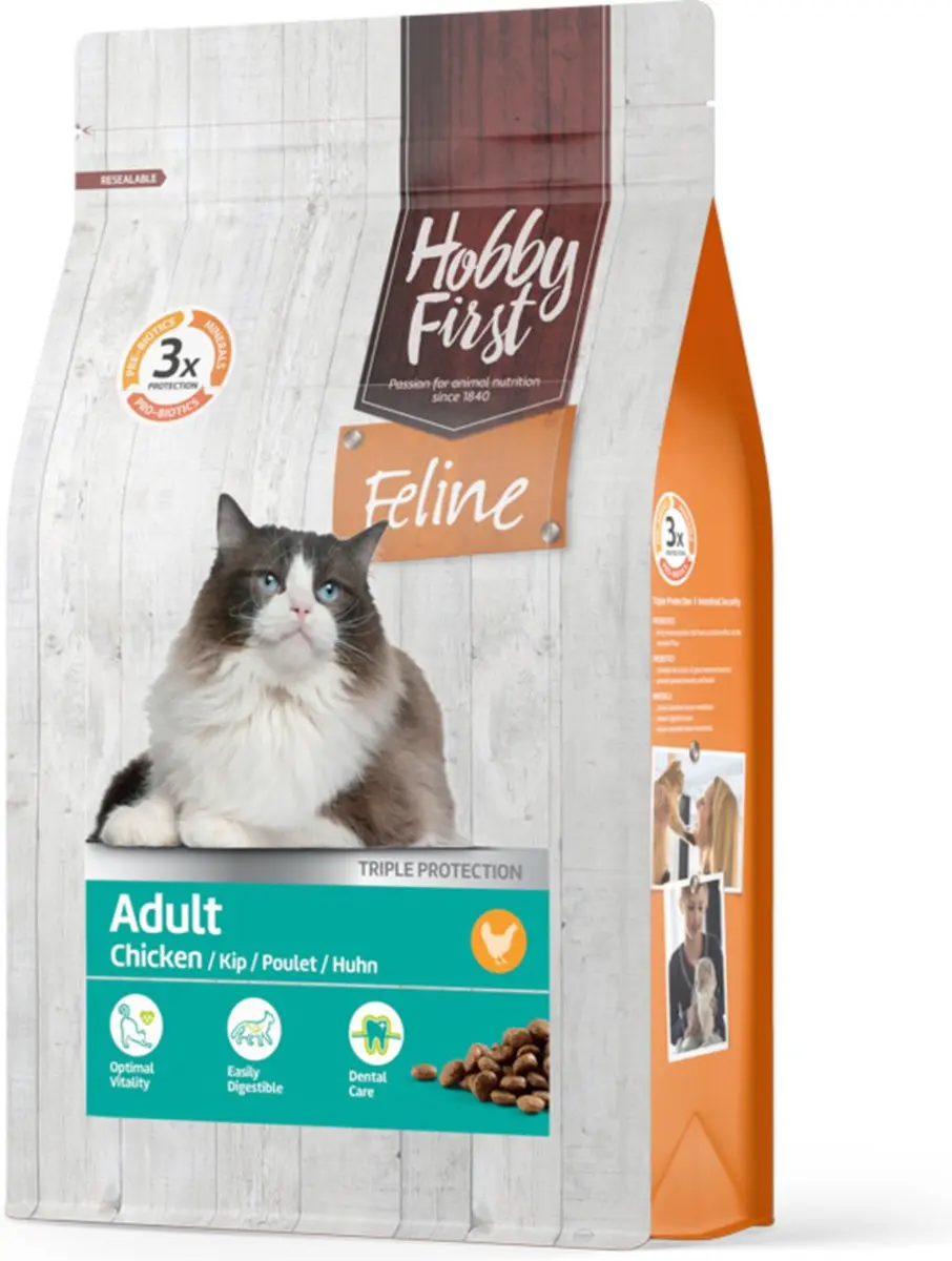 HobbyFirst Feline Adult Kip 4,5 kg