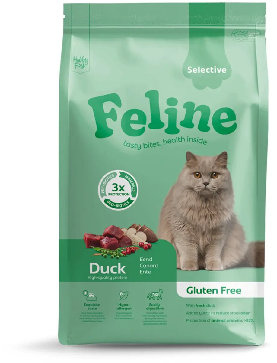 HobbyFirst Feline Kattenvoer Sensitive Selective