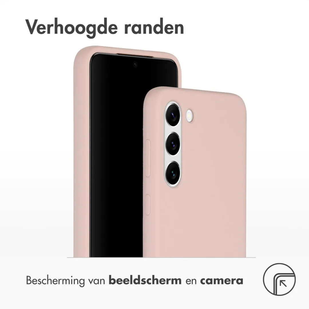 Accezz Hoesje Samsung Galaxy S23 Plus - Roze
