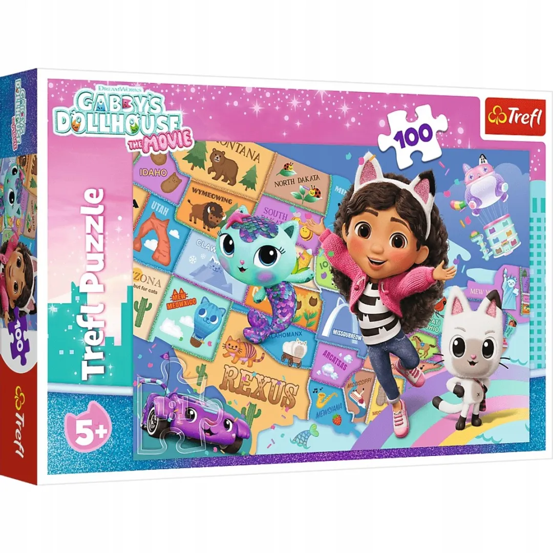 Trefl Puzzel Vriendschap in het Kattenhuis 100-delig