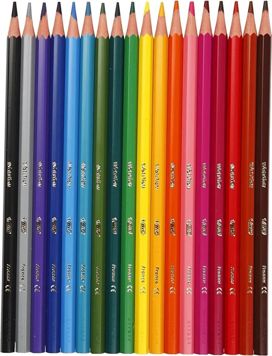 Creativ Company Bic Kids Ecolutions Evolution Kleurpotlood - 18 Stuks