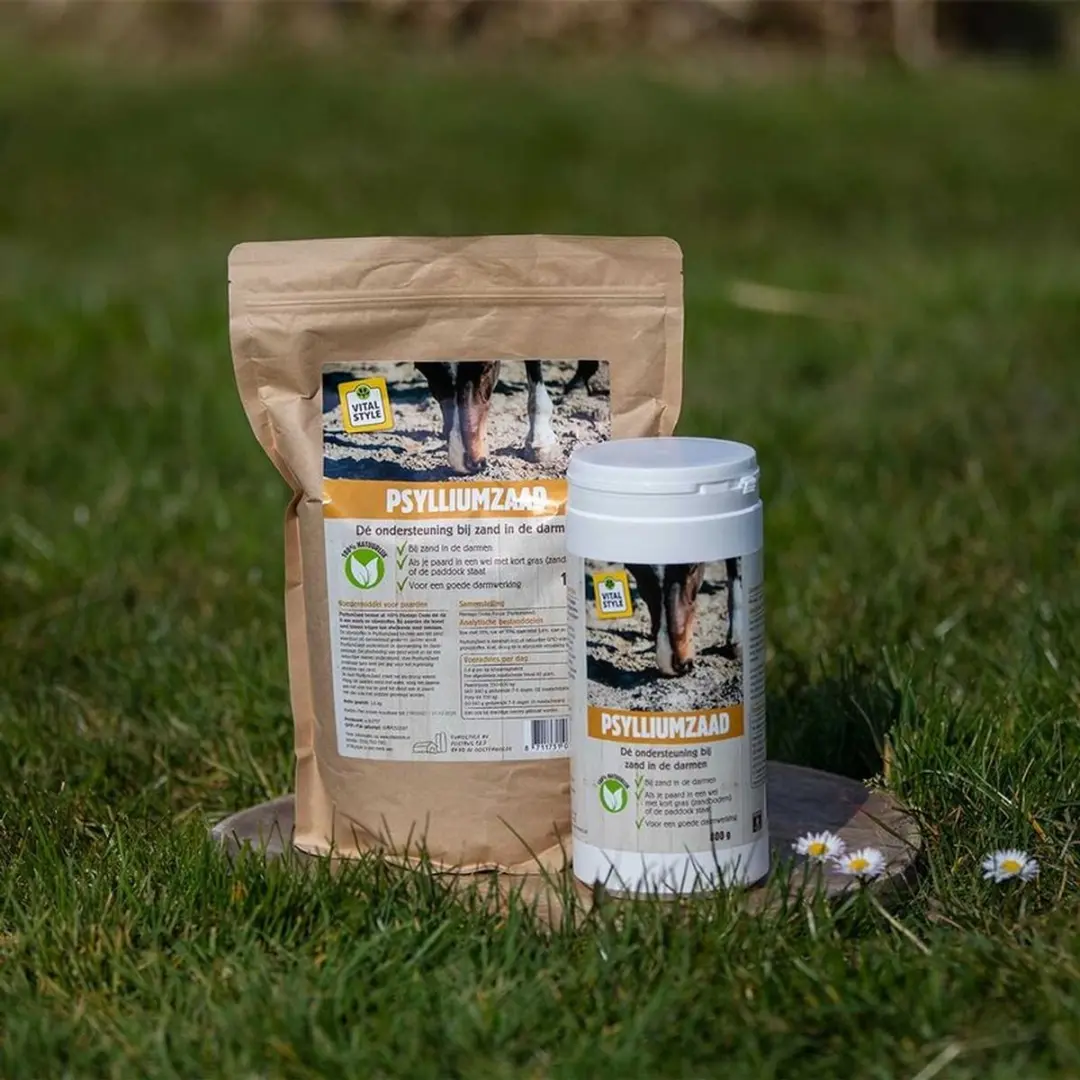 VITALstyle Psylliumzaad Paarden Supplement - 1,6 kg - afbeelding 3 van 5