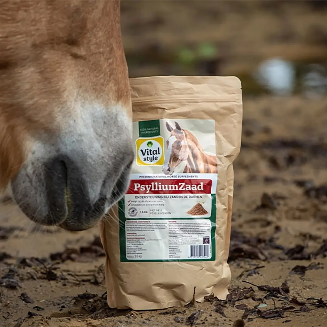 VITALstyle Psylliumzaad Paarden Supplement - 1,6 kg - afbeelding 5 van 5