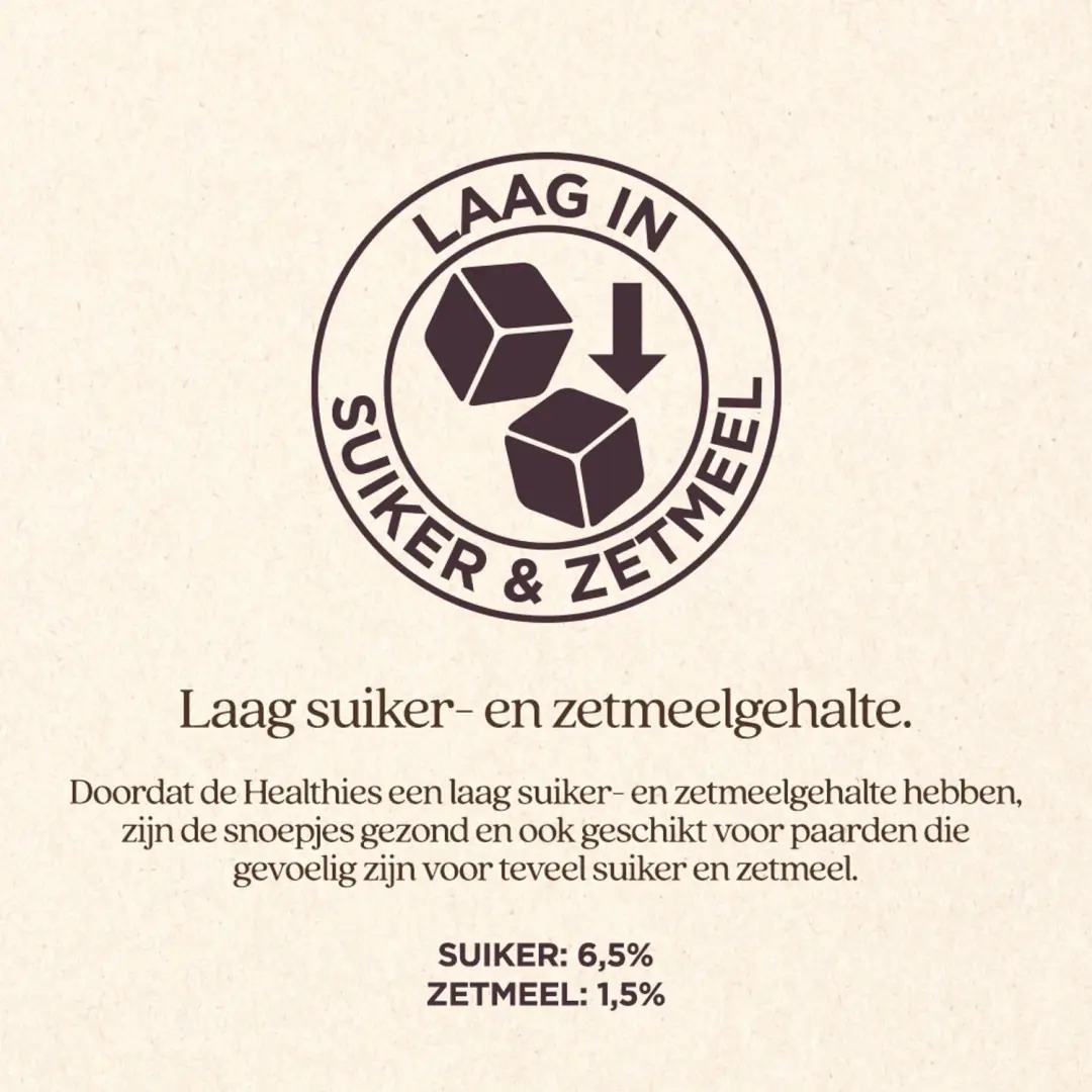 VITALstyle Healthies Kamille Paardensnoepjes - 1 kg - afbeelding 4 van 4