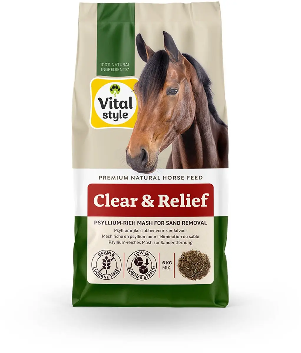 VITALstyle Clear & Relief Psylliumrijke Paardenslobber