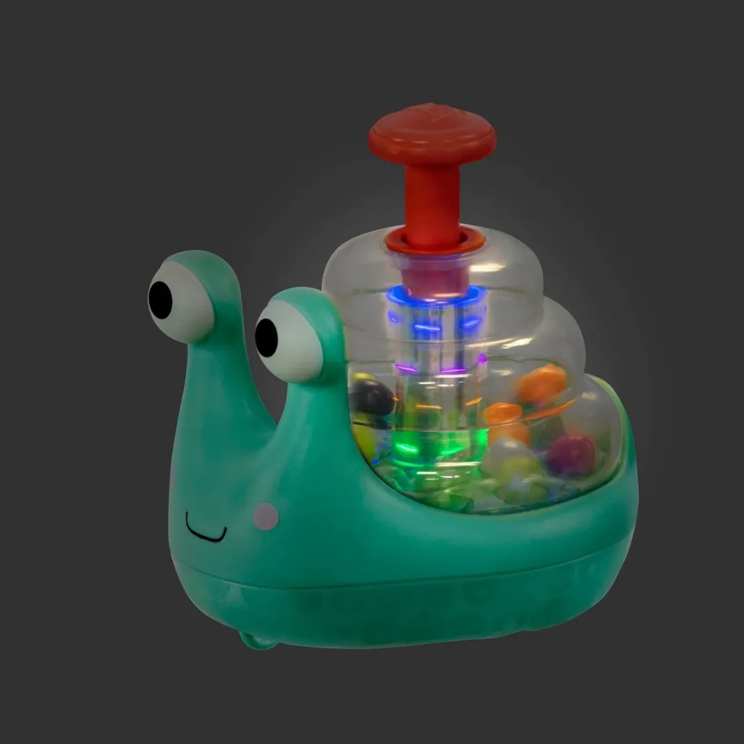 B.Toys Dansende Kralen Lichtgevende Slak - Multicolor - afbeelding 6 van 6