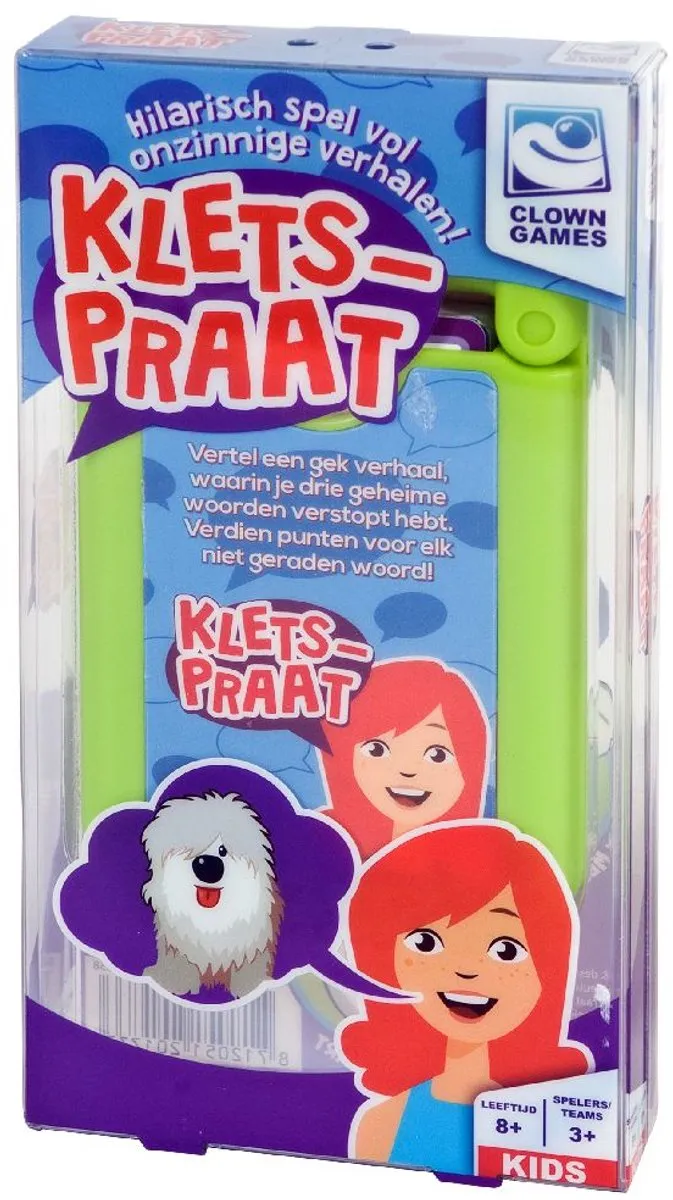 Clown Games Kletspraat - 8 Spelers