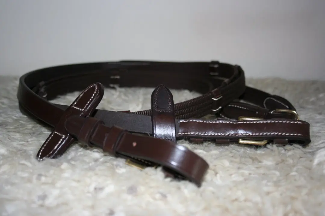 Harrys Horse Teugels Webband BRUIN