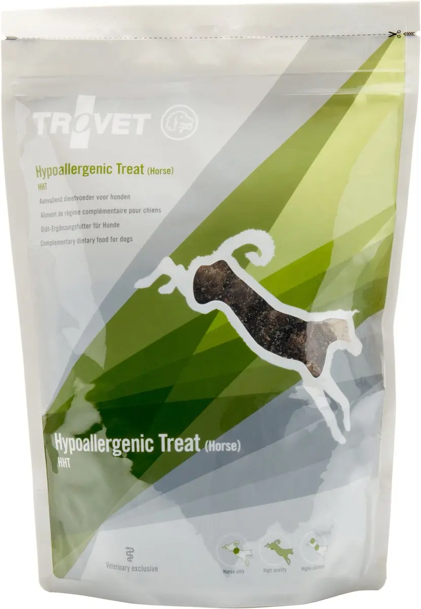 Trovet HHT Hypoallergenic Treats Paard - Hond - 250g - afbeelding 2 van 3
