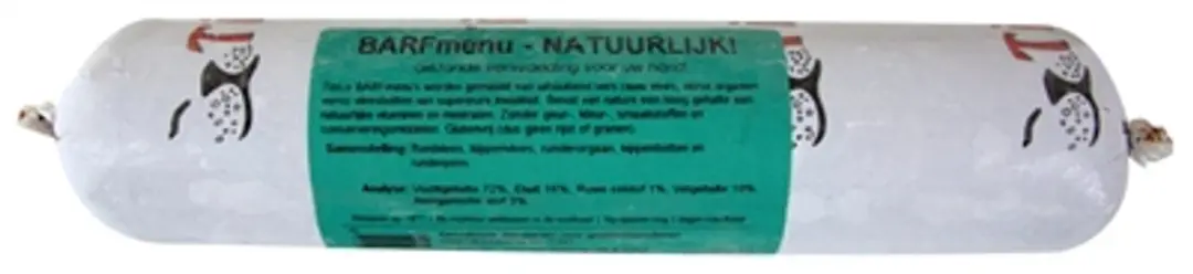 Barfmenu Natuurlijk!