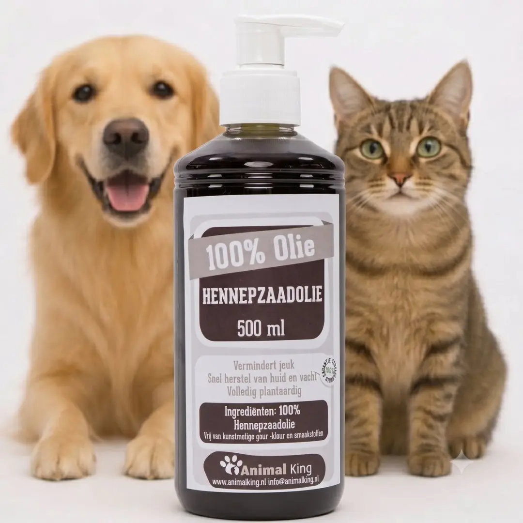 Hennepzaadolie voor Honden en Katten