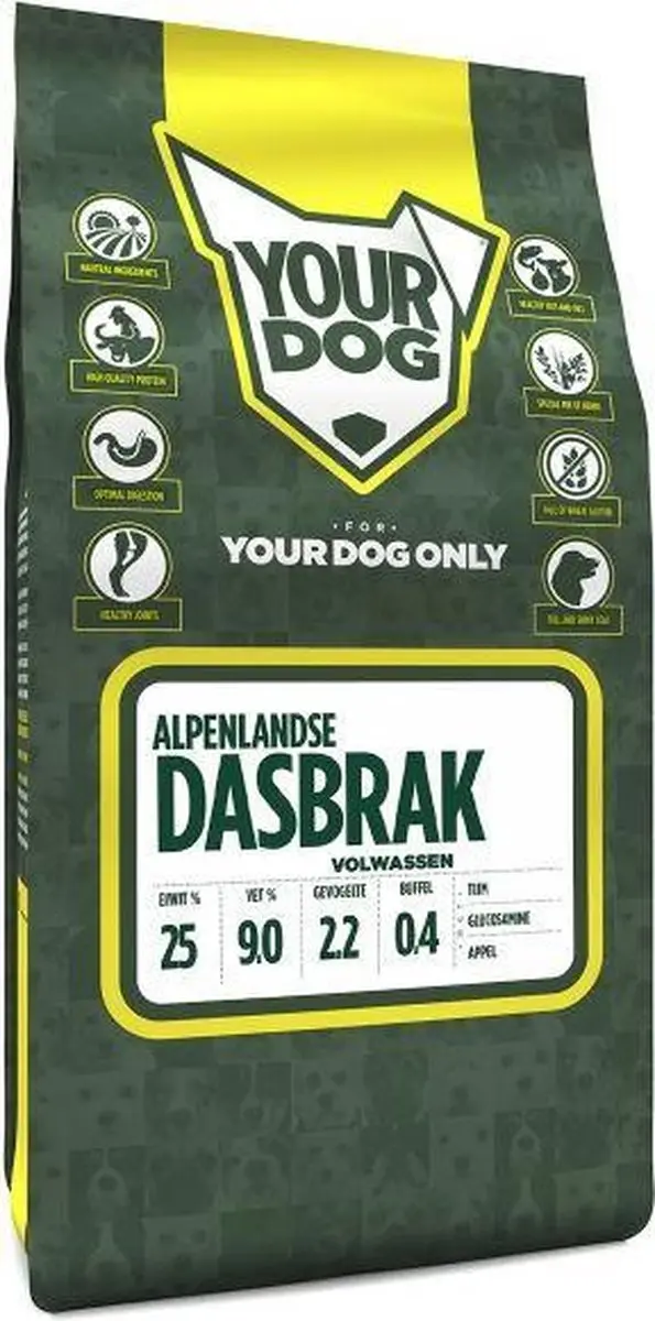 Hondenvoer Yourdog Alpenlandse Dasbrak