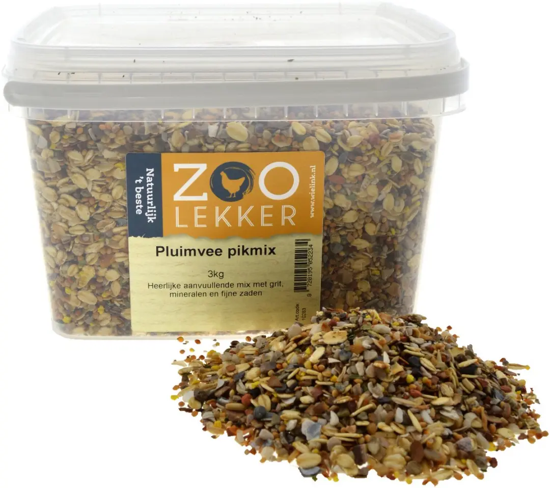 Zoolekker Pluimvee pikmix 3 kg
