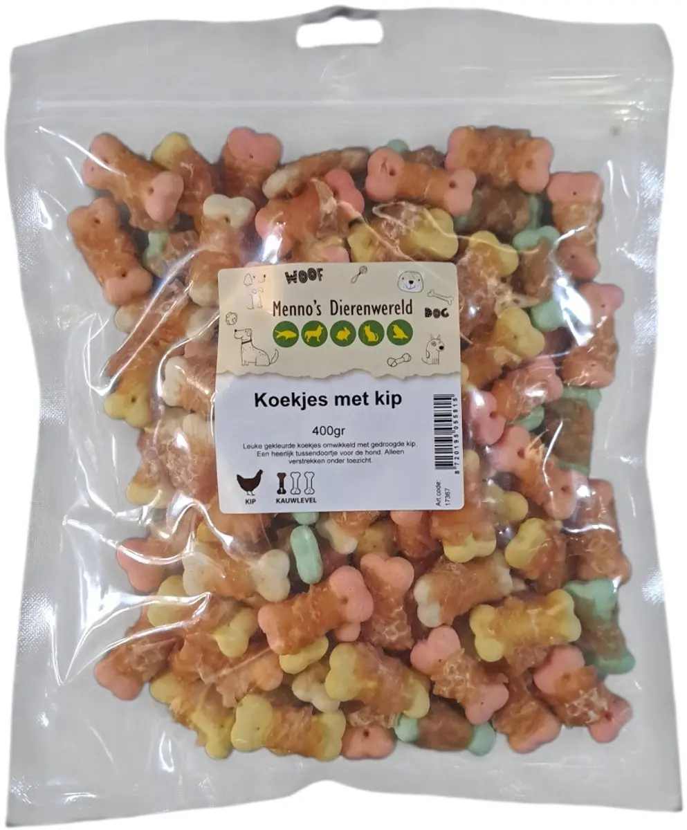 Zoolekker Koekjes met kip
