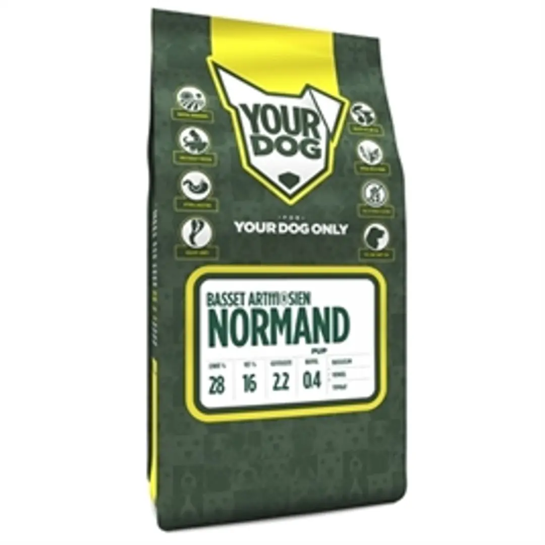 Yourdog Basset Artèsien Normand hondenbrokken volwassen - 12 kg - afbeelding 2 van 2