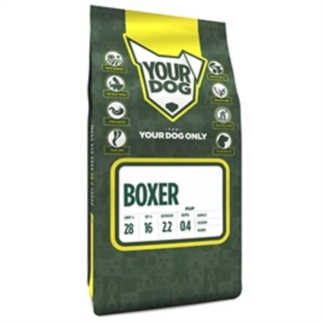 Yourdog Boxer Pup Hondenbrokken - 12 kg - afbeelding 2 van 2
