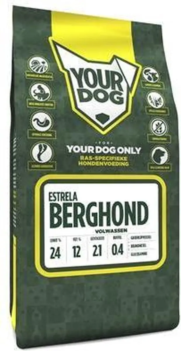 Yourdog Estrela Berghond Hondenbrokken Volwassen - 12 kg - afbeelding 2 van 2